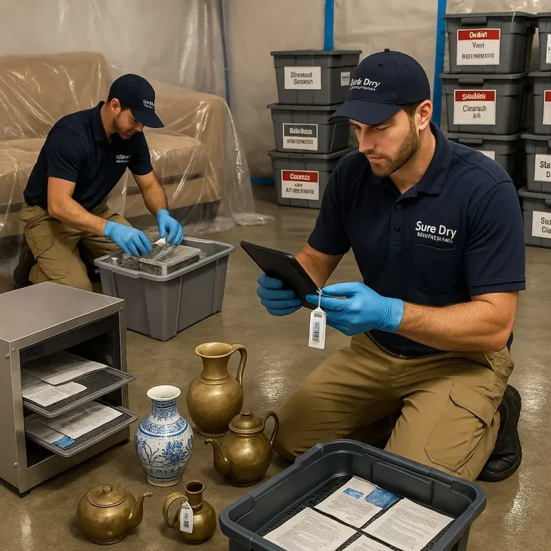 Content Protection and Restoration process in Deerfield Beach, FL
